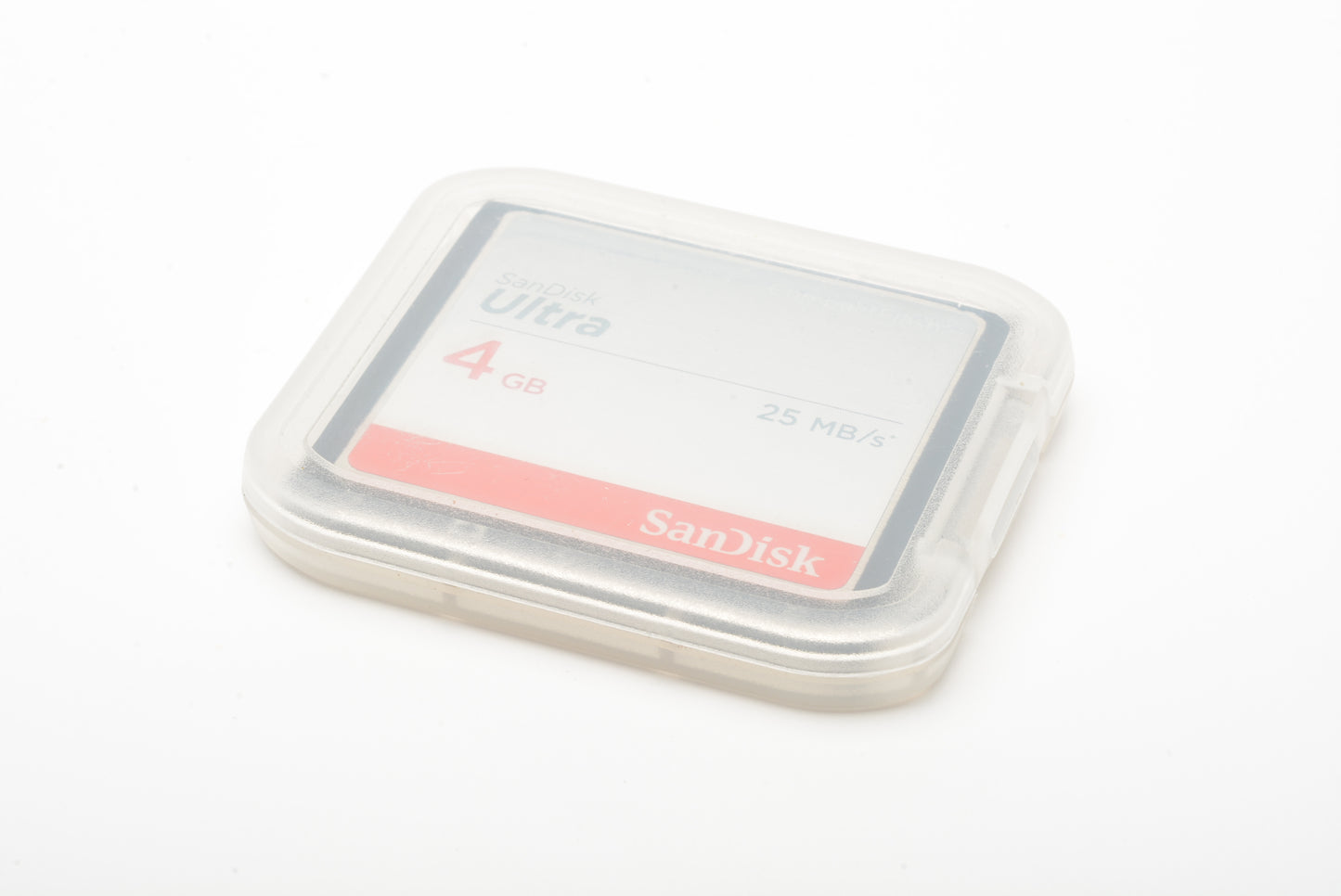 Sandisk Ultra 4GB 25 MB/s CF Compact Flash card in jewel case