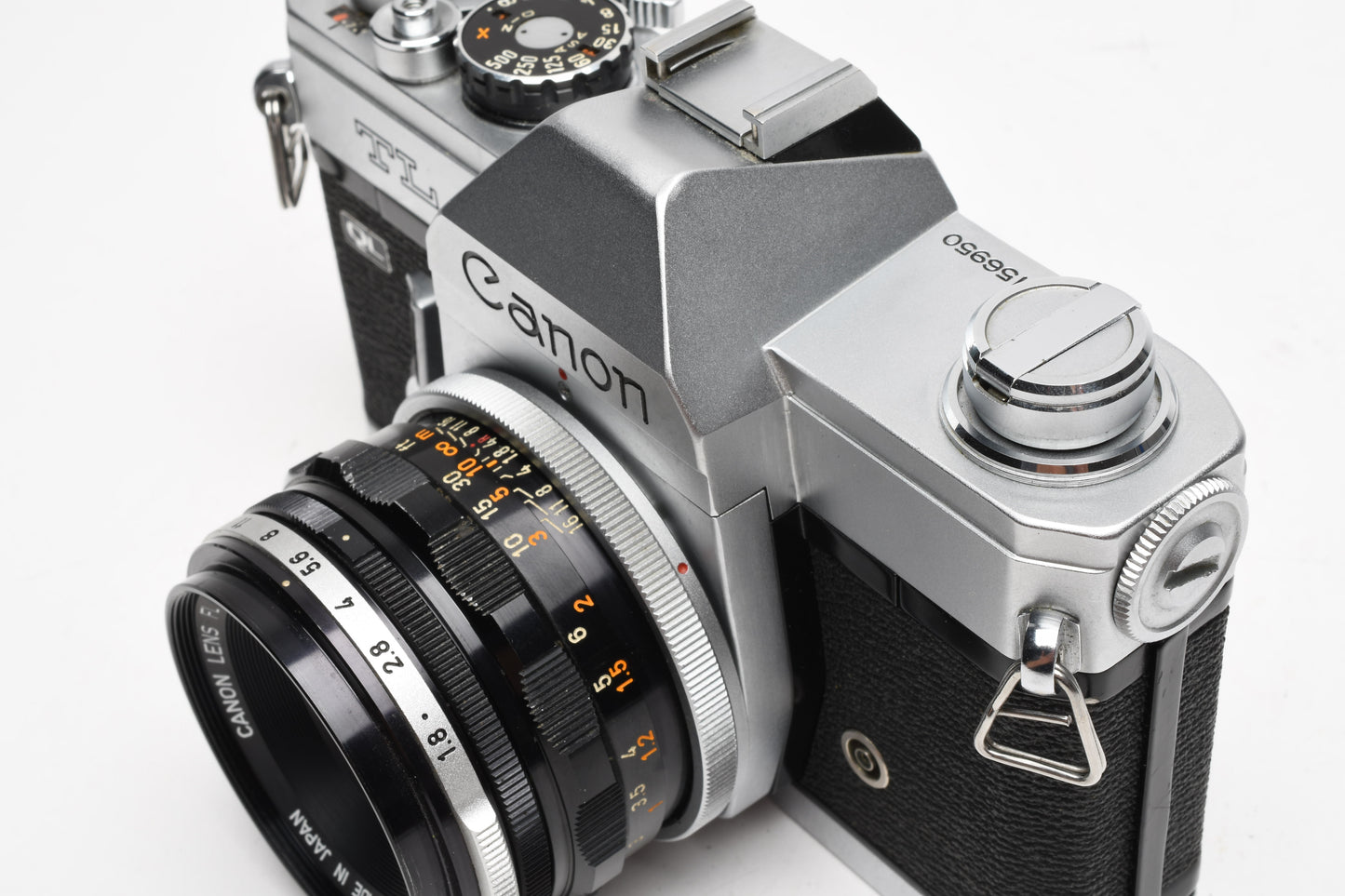 Canon TL QL 35mm SLR w/FL 50mm f1.8 lens, New seals, Tested, Great!