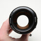 Nikon Micro Nikkor MF 200mm f4 ED IF AIS telephoto lens, caps, well used, still great