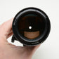 Nikon Micro Nikkor MF 200mm f4 ED IF AIS telephoto lens, caps, well used, still great