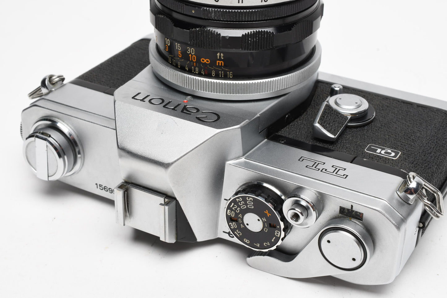 Canon TL QL 35mm SLR w/FL 50mm f1.8 lens, New seals, Tested, Great!