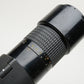 Nikon Micro Nikkor MF 200mm f4 ED IF AIS telephoto lens, caps, well used, still great