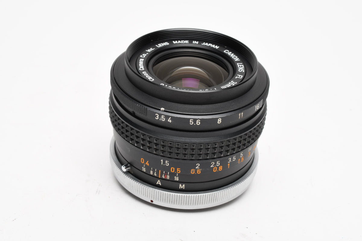 Canon FL 35mm f3.5 Breech Mount Lens, Great!