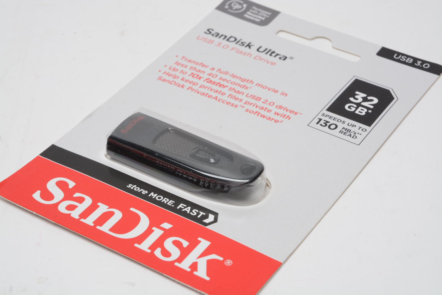 Sandisk Ultra USB 3.0 Flash Drive, New