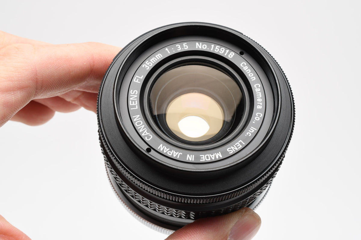 Canon FL 35mm f3.5 Breech Mount Lens, Great!