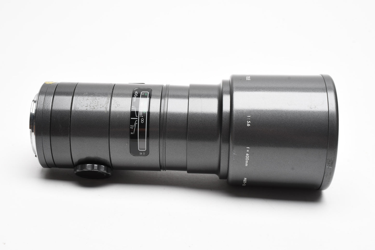 Sigma AF 400mm f5.6 Telephoto lens, UV, Caps, Minolta Maxxum Sony A Mount