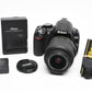 Nikon D3100 DSLR w/Nikkor AFS 18-55mm f3.5-5.6G VR, batt+charger 1834 Acts