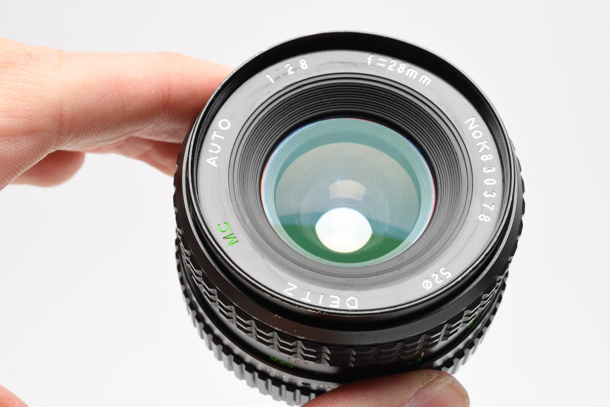 Deitz 28mm F2.8 Wide Angle Macro Lens, Caps, PK Mount, Good, Bargain
