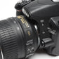 Nikon D3100 DSLR w/Nikkor AFS 18-55mm f3.5-5.6G VR, batt+charger 1834 Acts