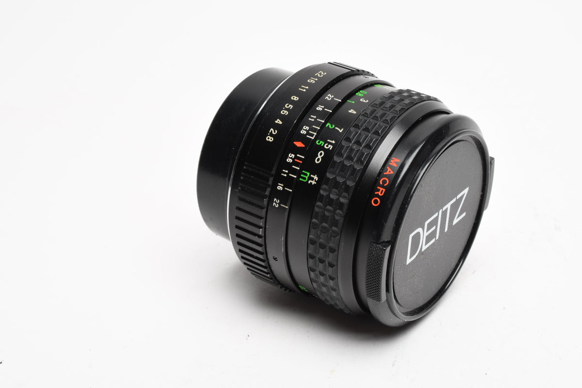 Deitz 28mm F2.8 Wide Angle Macro Lens, Caps, PK Mount, Good, Bargain