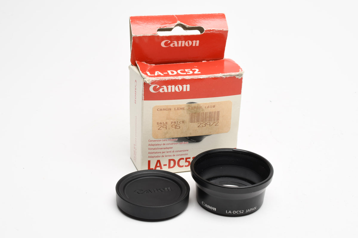 Canon LA-DC52 Conversion Lens Adapter - New in Box