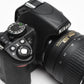 Nikon D3100 DSLR w/Nikkor AFS 18-55mm f3.5-5.6G VR, batt+charger 1834 Acts