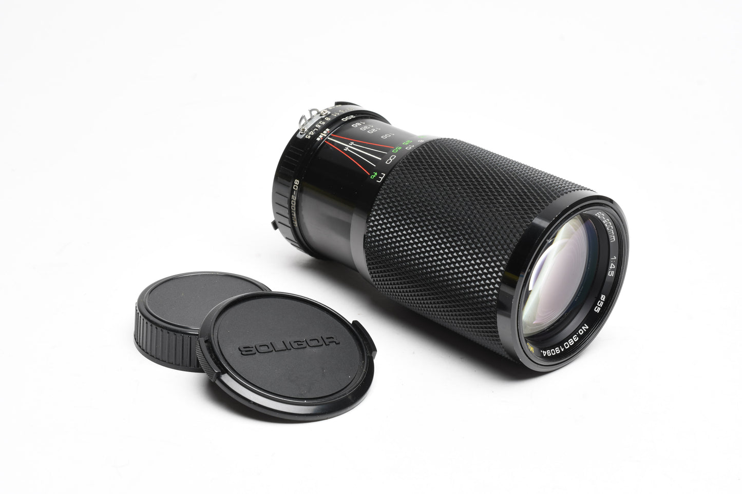 Soligor 80-200mm f4.4 zoom lens for Nikon Ai-S, Clean