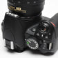 Nikon D3100 DSLR w/Nikkor AFS 18-55mm f3.5-5.6G VR, batt+charger 1834 Acts