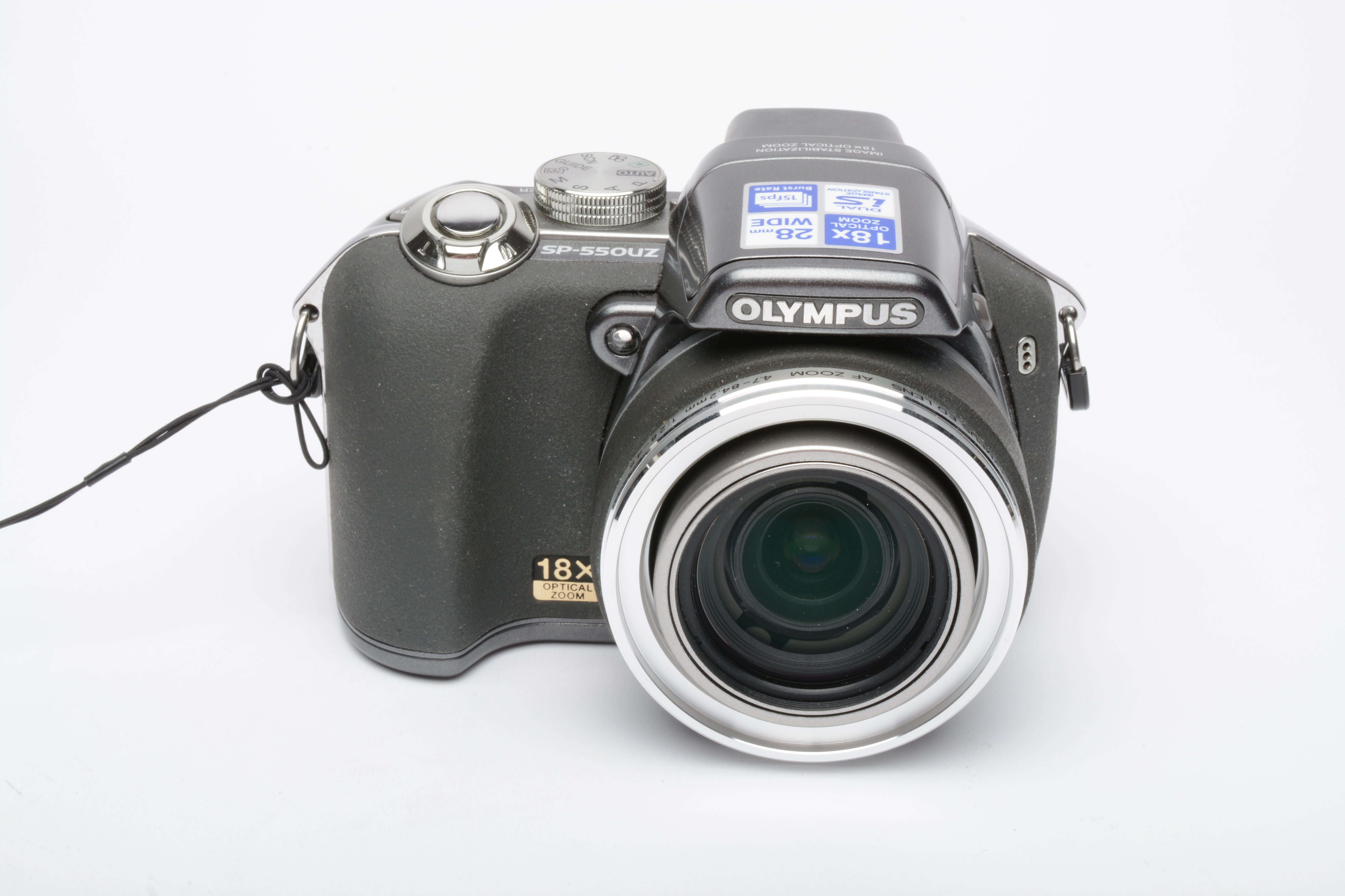 Olympus SP Series online SP-550 UZ 7.1MP 18x Zoom Digital Camera with bag. TESTED