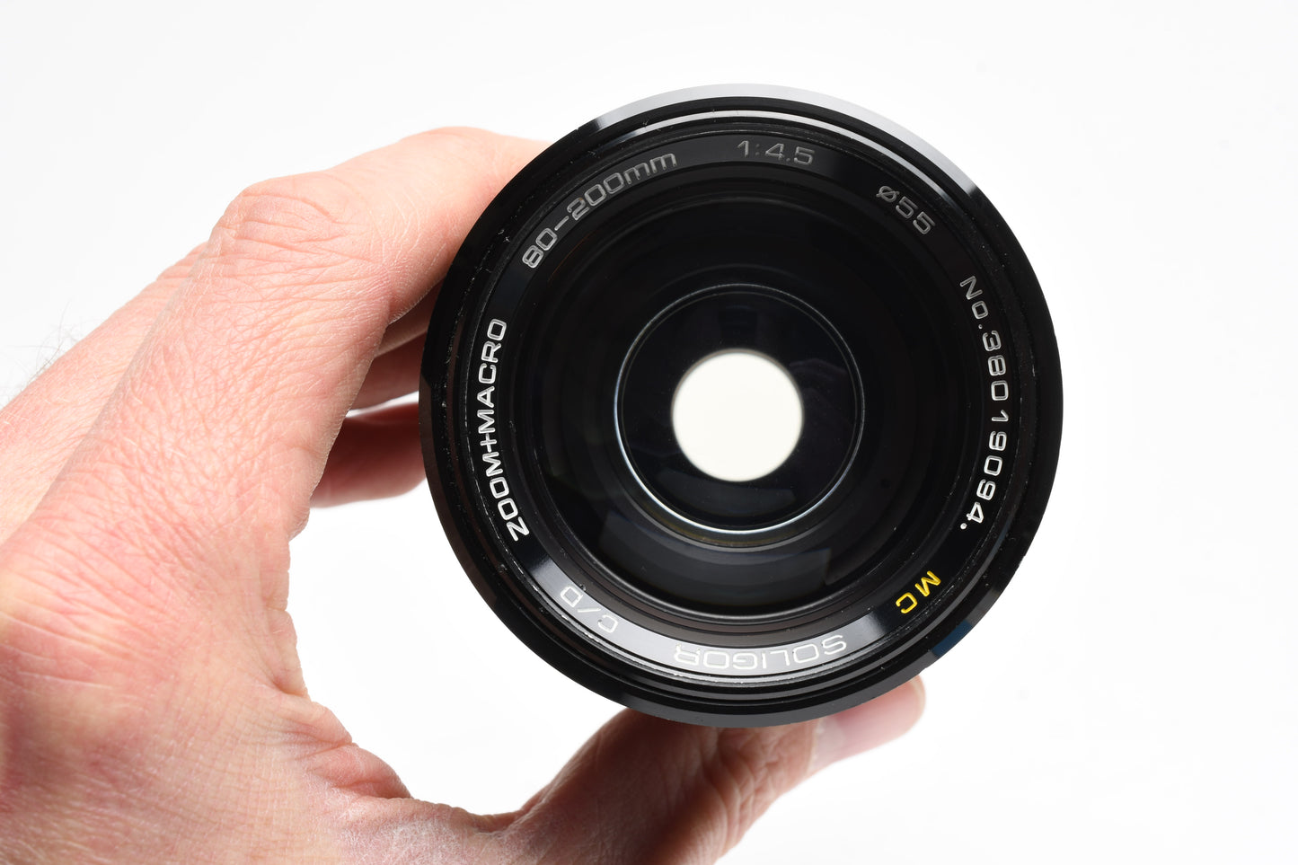 Soligor 80-200mm f4.4 zoom lens for Nikon Ai-S, Clean