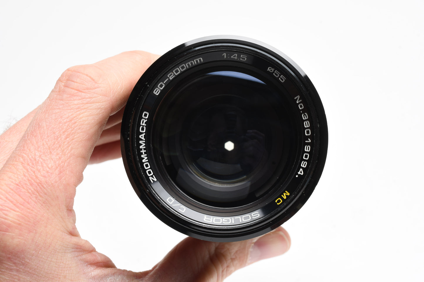 Soligor 80-200mm f4.4 zoom lens for Nikon Ai-S, Clean