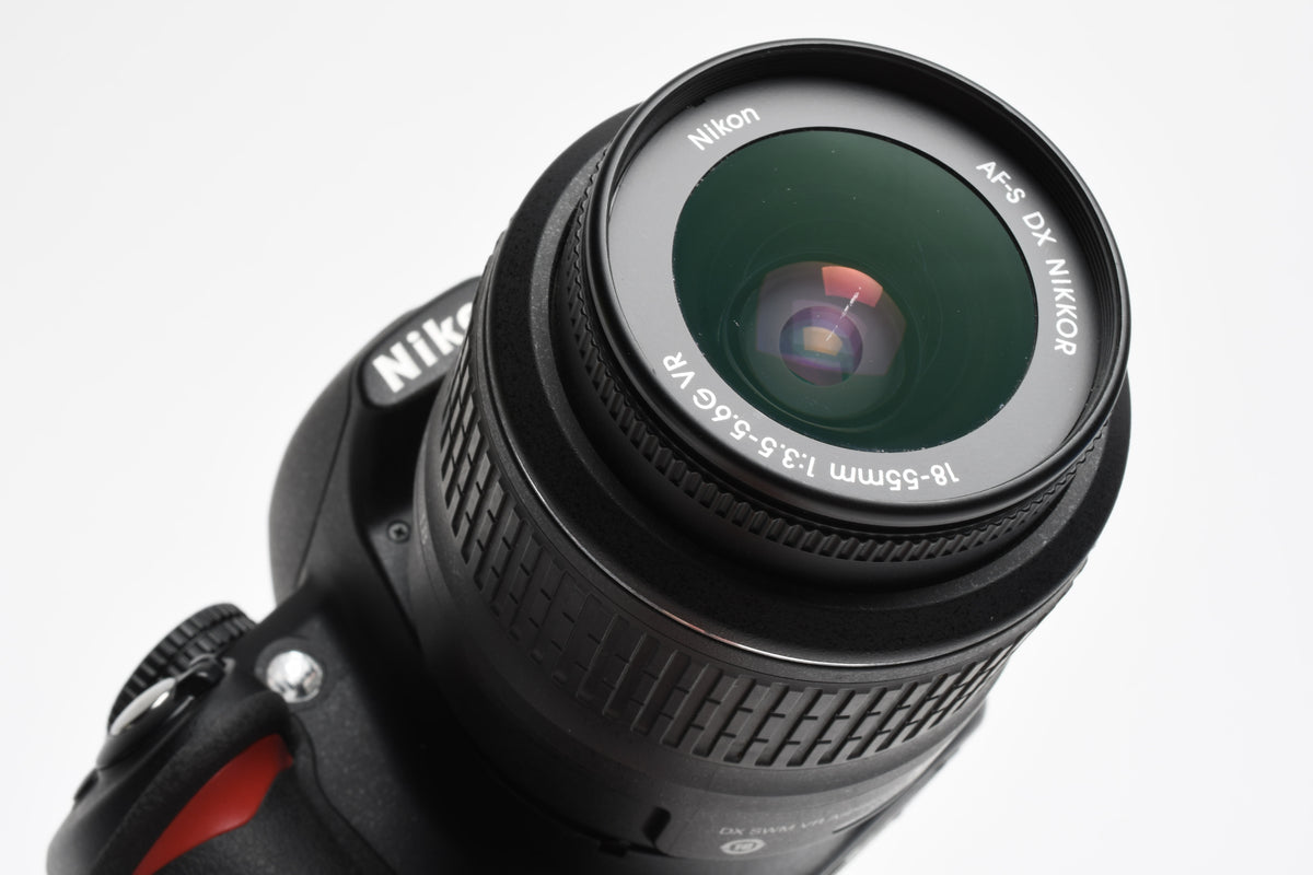 Nikon D3100 DSLR w/Nikkor AFS 18-55mm f3.5-5.6G VR, batt+charger 1834 Acts