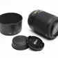 Nikon AF-S 55-200mm f4-5.6G ED DX VR, Caps, Hood, Mint-