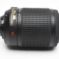 Nikon AF-S 55-200mm f4-5.6G ED DX VR, Caps, Hood, Mint-