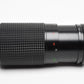 Albinar ADG  80-200mm f3.9 telephoto zoom lens Minolta MD + Caps
