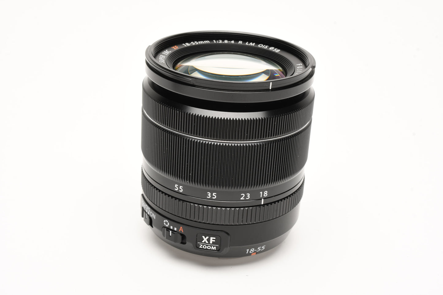 Fujifilm Super EBC XF 18-55mm f2.8-4 R LM OIS zoom w/caps+Hood, Mint-