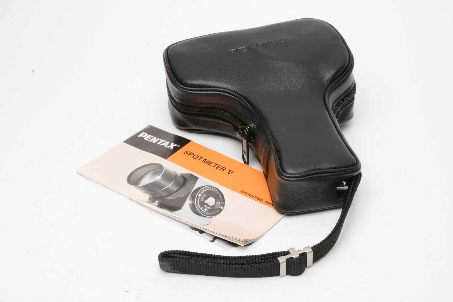 Pentax Spotmeter V Analog spot meter, case+strap, Mint-