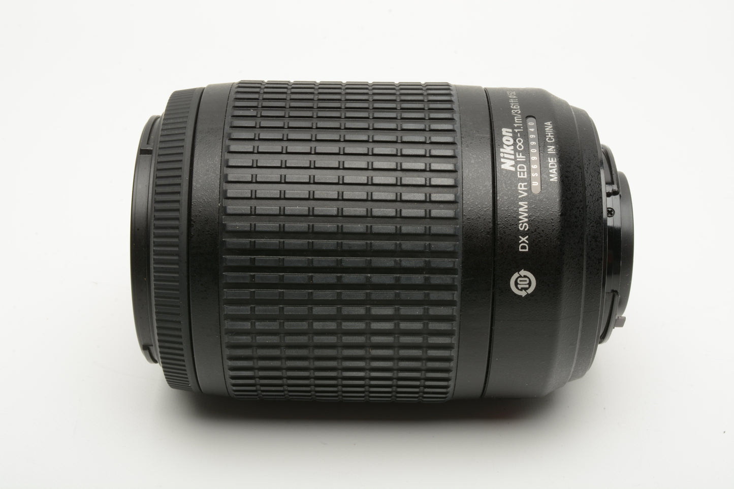 Nikon AF-S 55-200mm f4-5.6G ED VR DX, Hood, Caps, Very clean, Mint-