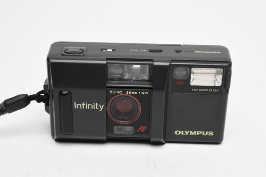 Olympus Infinity AF-1 35mm Point&Shoot, tested, works great
