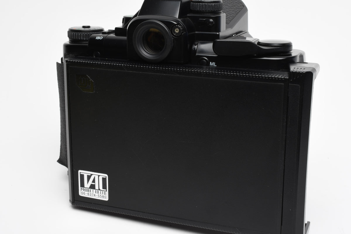 Pentax 67 II Body w/Modified back for Polaroid/Fujifilm instant images, Clean!