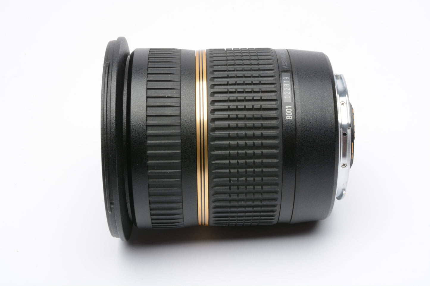 Tamron SP 10-24mm f3.5-4.5 Di II B001 wide zoom for Canon EF, caps, hood, Mint-