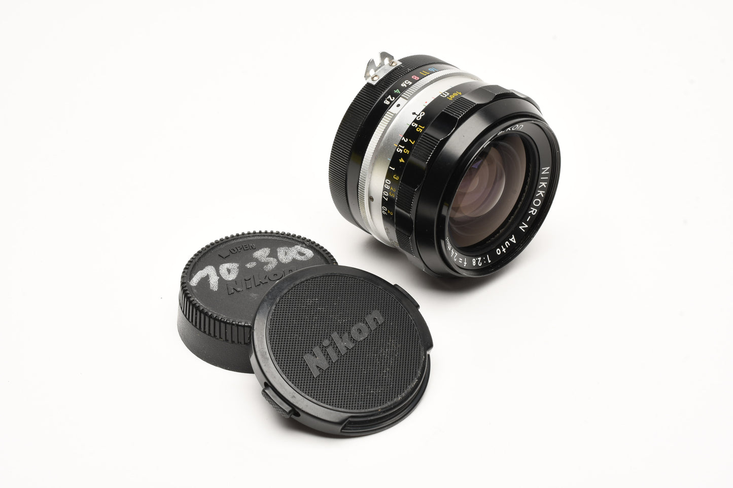 Nikon Nikkor-N Auto 24mm f2.8 Lens Non-Ai, Caps, Sharp!