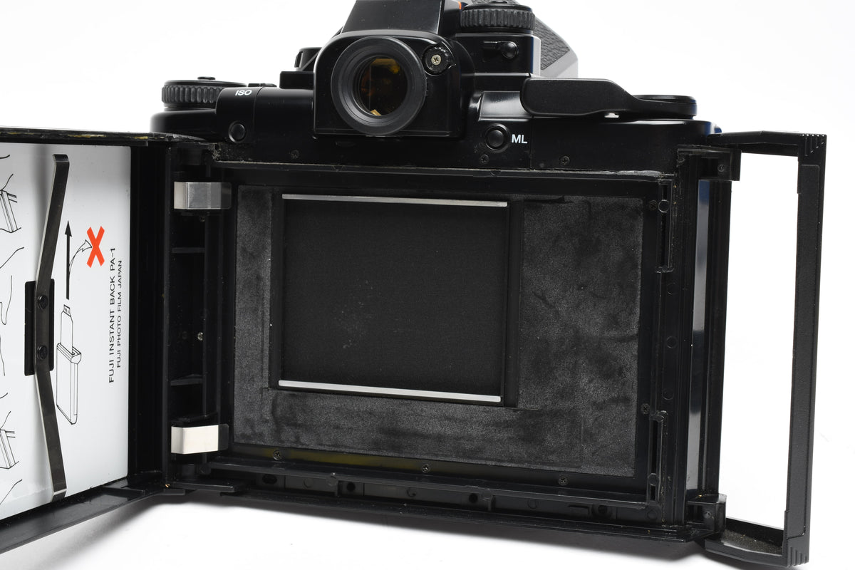 Pentax 67 II Body w/Modified back for Polaroid/Fujifilm instant images, Clean!