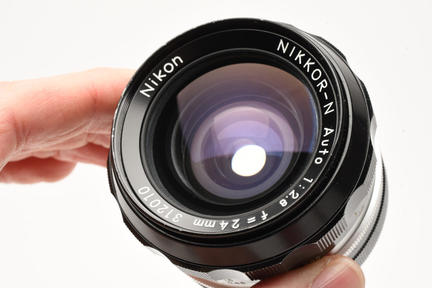 Nikon Nikkor-N Auto 24mm f2.8 Lens Non-Ai, Caps, Sharp!