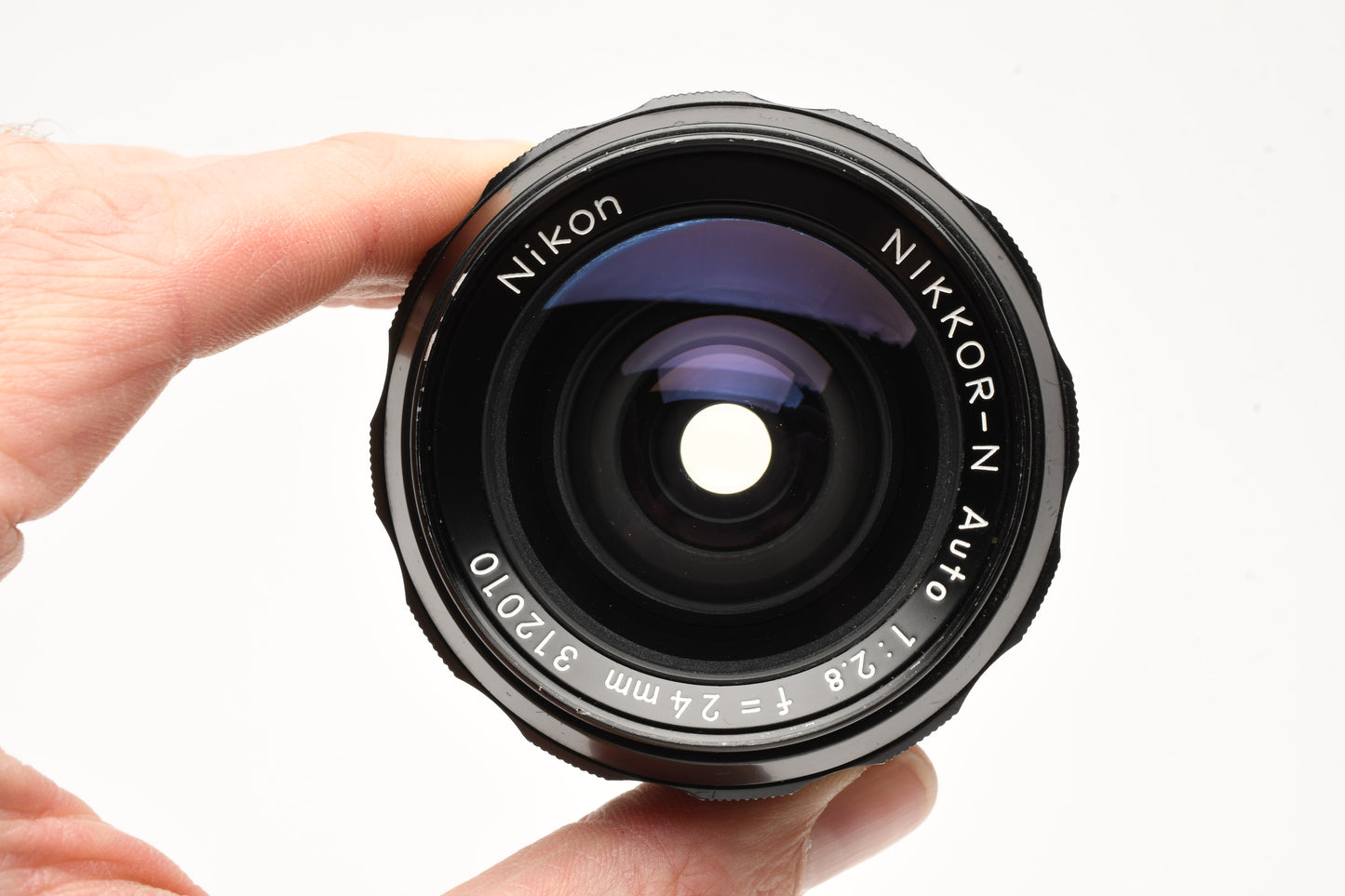 Nikon Nikkor-N Auto 24mm f2.8 Lens Non-Ai, Caps, Sharp!