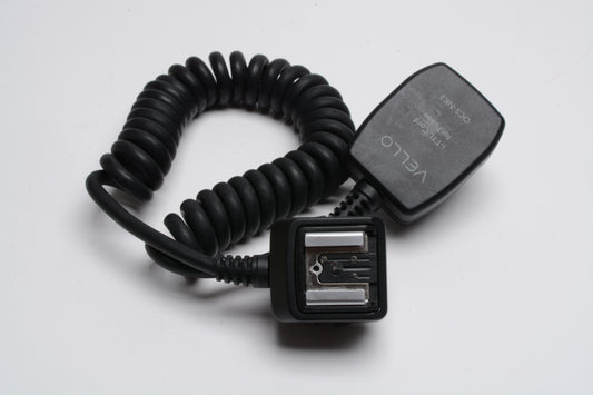 Vello i-TTL coiled cord for Nikon OCS-NK3