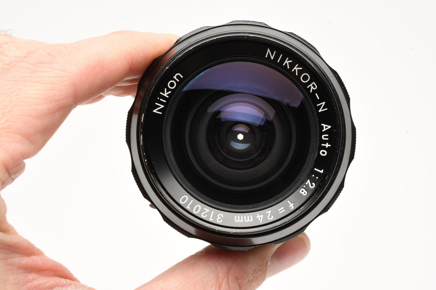Nikon Nikkor-N Auto 24mm f2.8 Lens Non-Ai, Caps, Sharp!