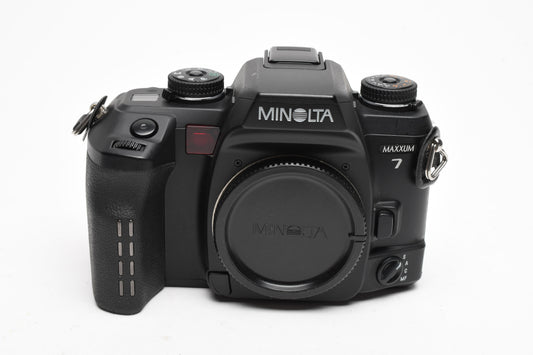 Minolta Maxxum 7 35mm SLR Body, Clean, Tested, Great!
