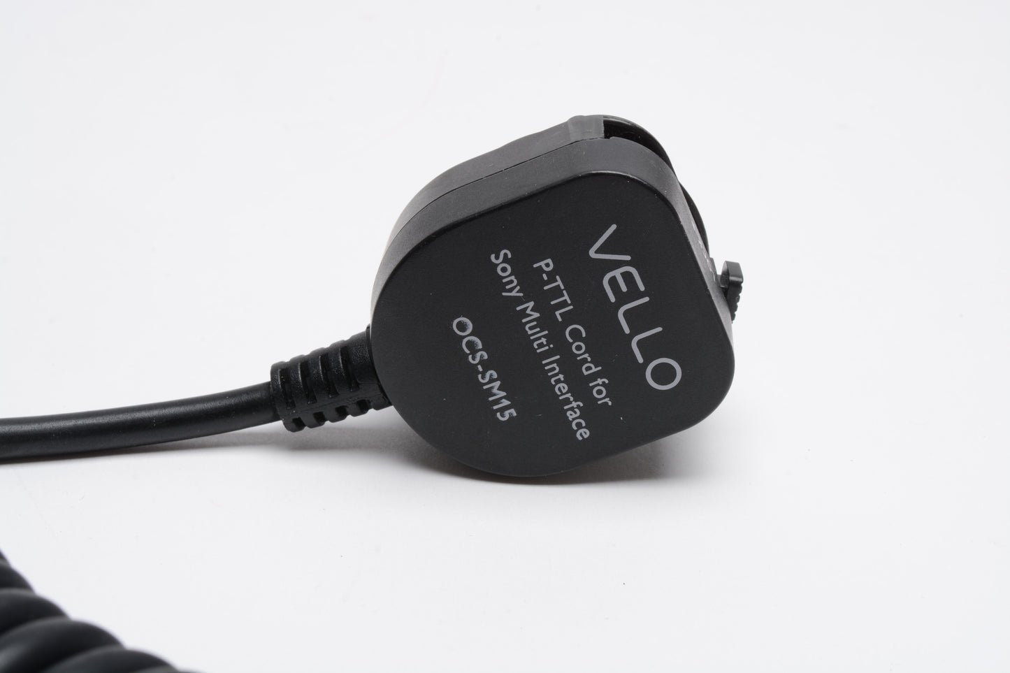 Vello P-TTL coiled cord for Sony OCS-SM15