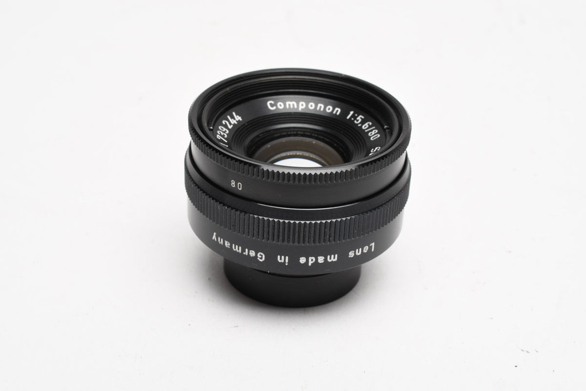 Omega Schneider Componon 80mm f5.6 Enlarging lens w/Caps + RR