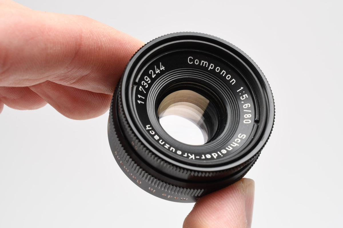 Omega Schneider Componon 80mm f5.6 Enlarging lens w/Caps + RR
