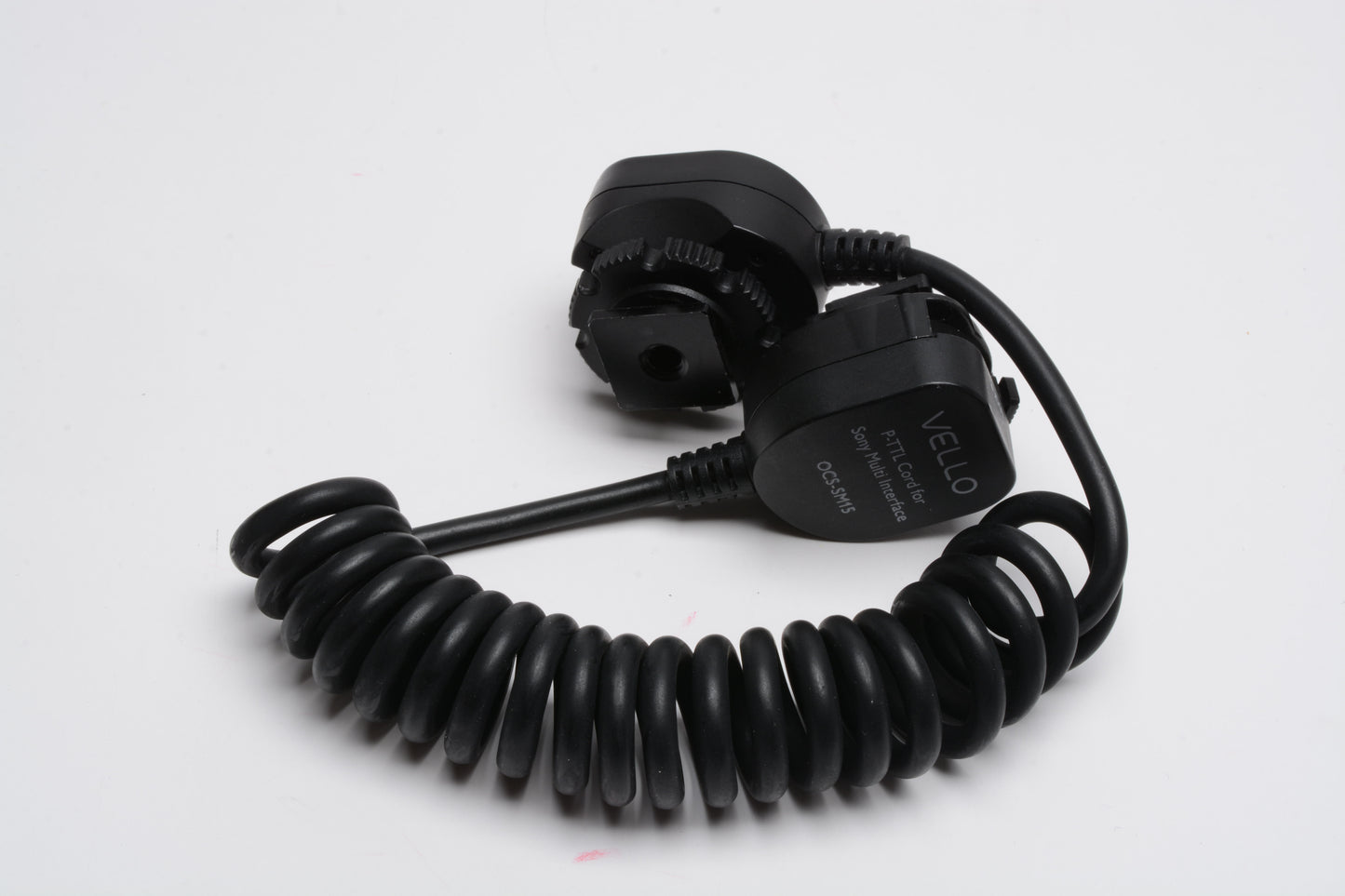 Vello P-TTL coiled cord for Sony OCS-SM15