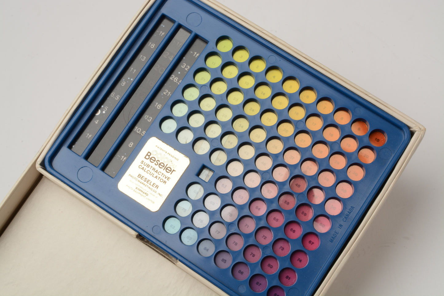 Beseler Subtractive Calculator kit #8911, Very clean