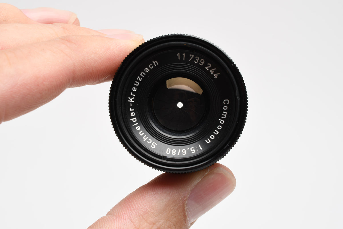Omega Schneider Componon 80mm f5.6 Enlarging lens w/Caps + RR
