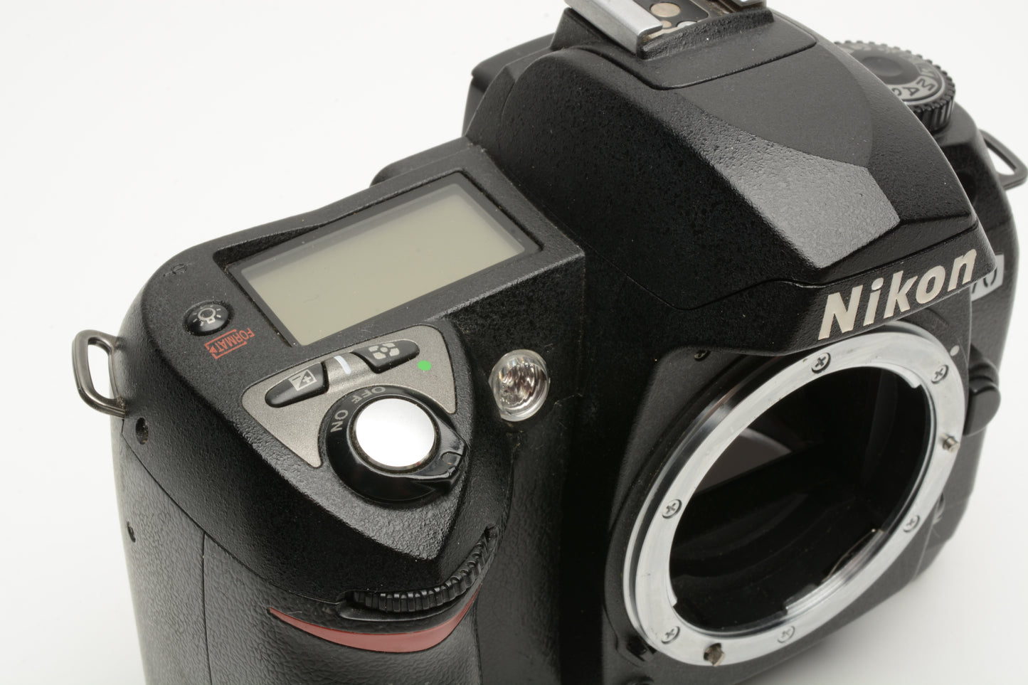 Nikon D70 DSLR body w/batt, charger, strap, 20K Acts, Tested, Works great