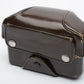 Nikon F Eveready hard leather camera carrying case (Brown)