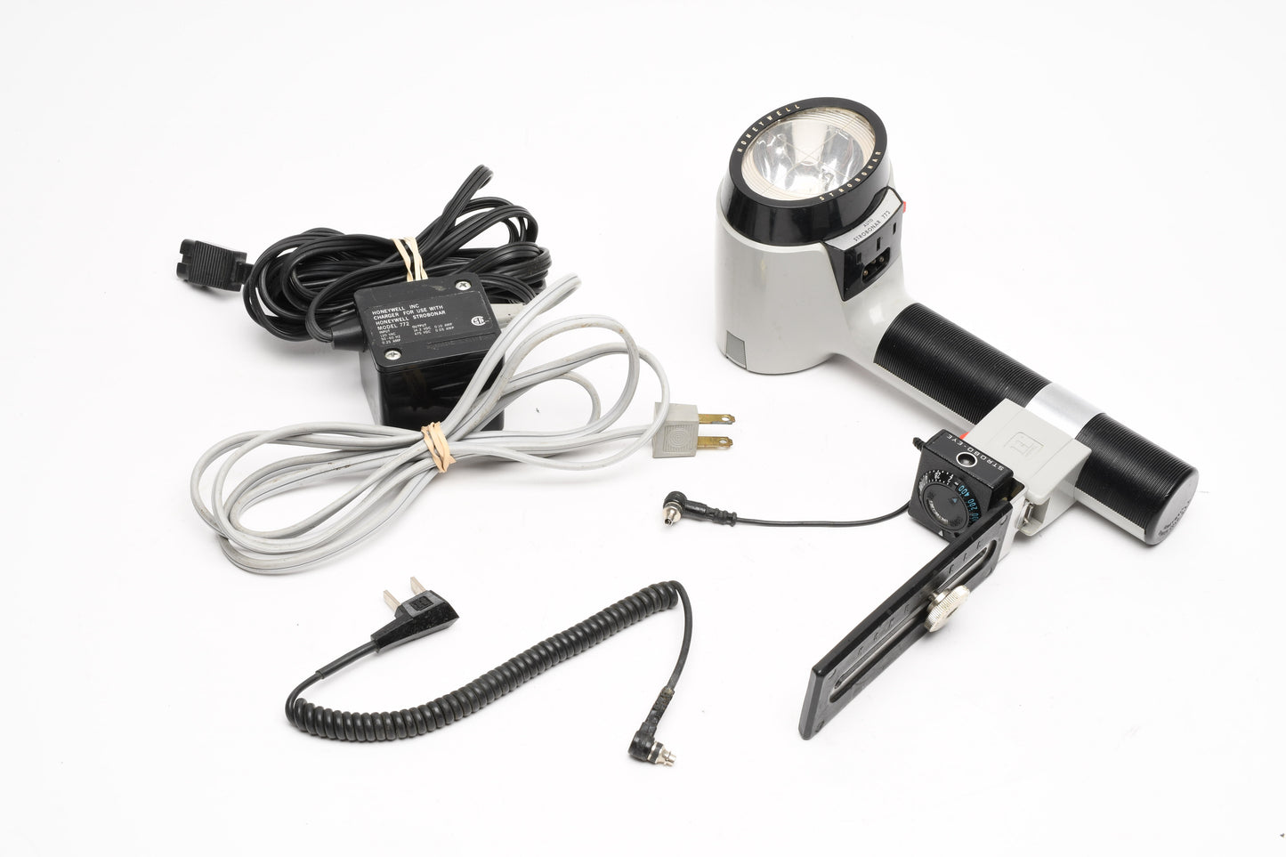 Honeywell Auto Strobonar 772 bundle, bracket, Strobo-Eye, AC, Tested, Great