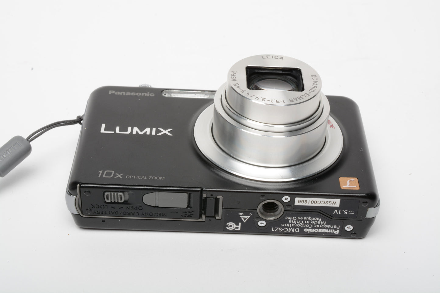 Panasonic Lumix DMC-SZ1 16.1MP Digital Point&Shoot Camera Black, tested, clean