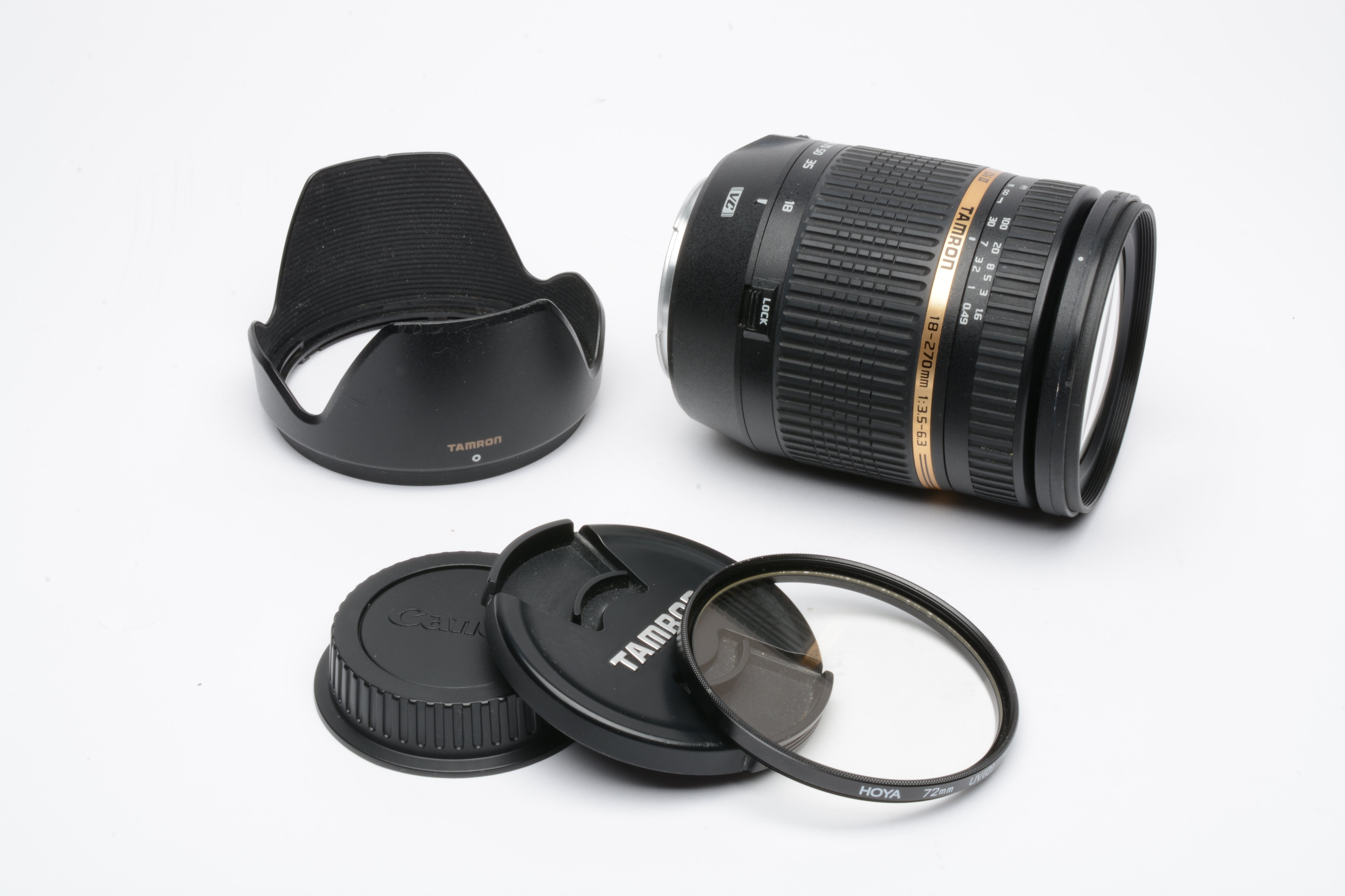 Tamron AF 18-270mm f3.5-6.3 Di II B003 Lens for Canon EF EOS w