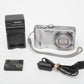 Panasonic Lumix DMC-FS15 12MP Digital Point&Shoot Camera Silver, tested, clean